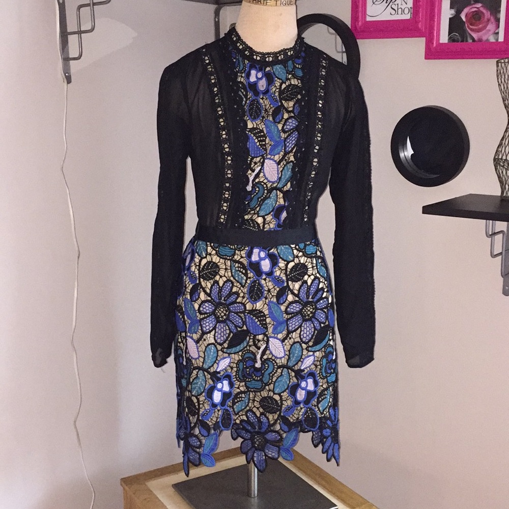 Vintage style knitted dress